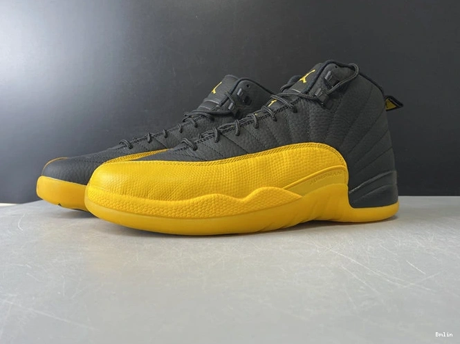 Bmlin 12 University Gold 4153 Tailored Retro Black Jordan 130690- 1015
